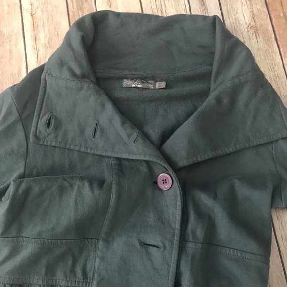 Prana button up cotton jacket size XS - Picture 7 of 7